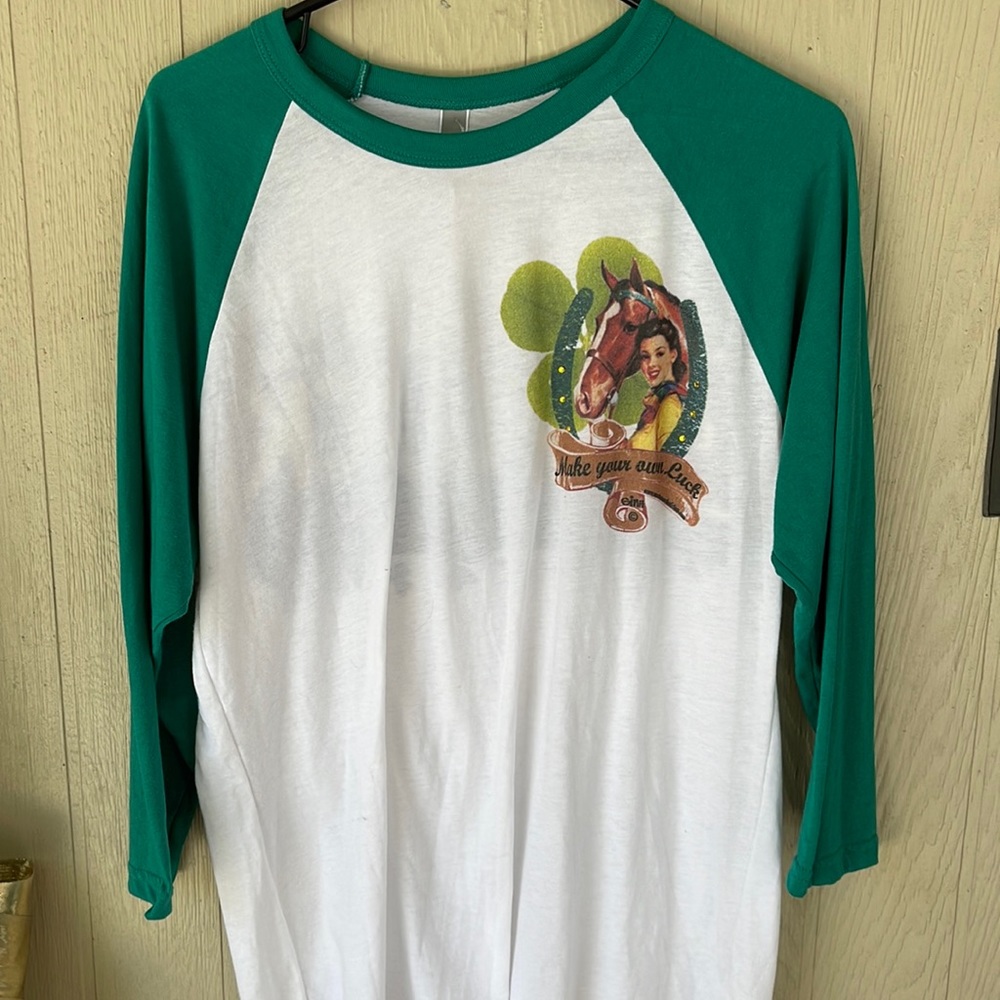 Lady Luck baseball t-shirt